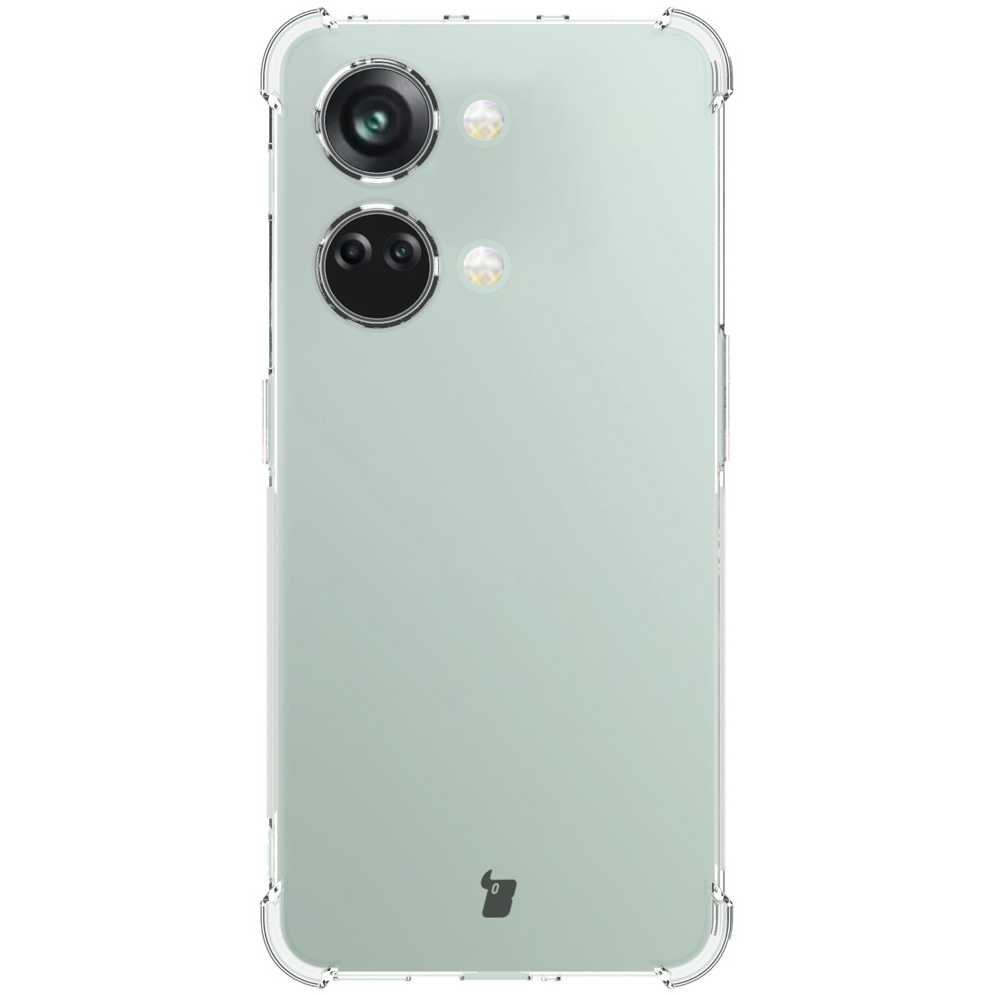 Elastyczne etui + 2 szkła, Bizon Case Clear, przezroczyste